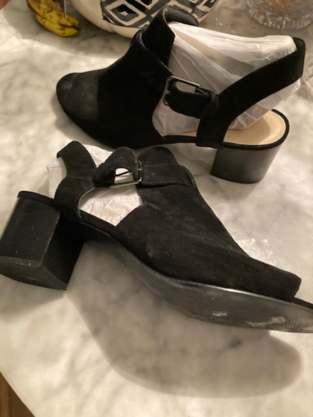 Black heels